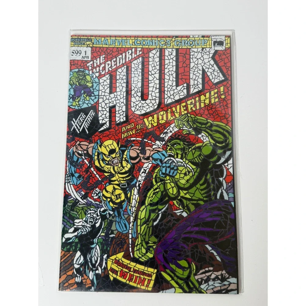 Hunt For Wolverine 1 Shattered Variant Incredible Hulk 181